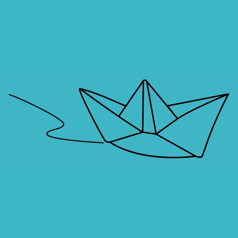 Papierboot - Sail away