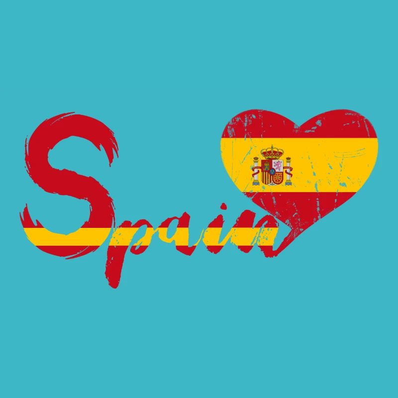 Spanien mit Herz
