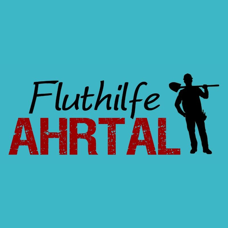 Fluthilfe Ahrtal Flut Helfer Hochwasser Eimerkette
