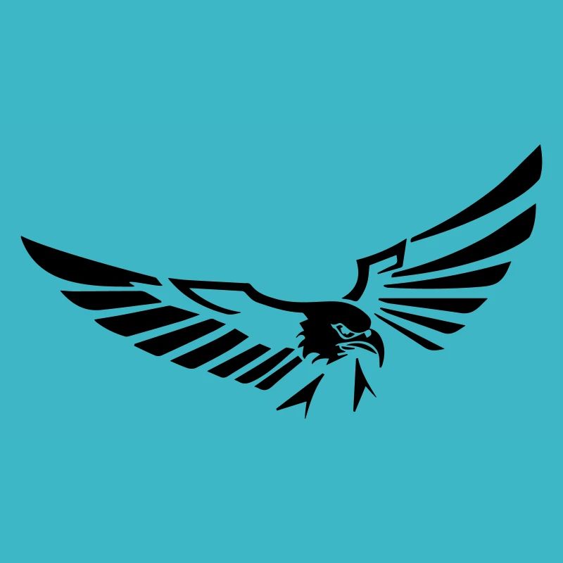 aigle volant ouvrant ses ailes - 20