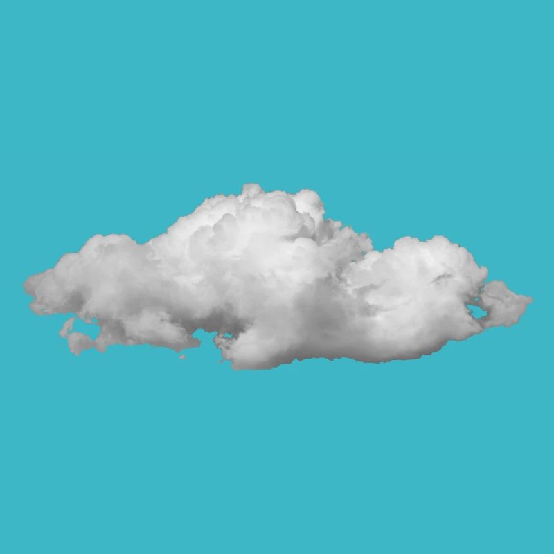 Flauschige Wolke