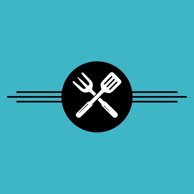 Grill Besteck Symbol