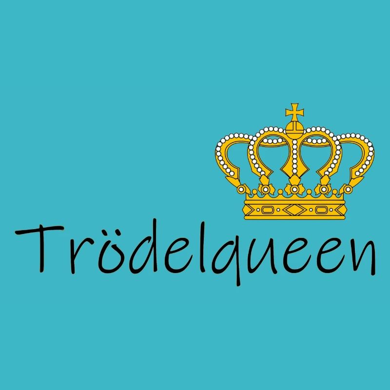 Troedelqueen dawdle queen cadeau marché aux puces