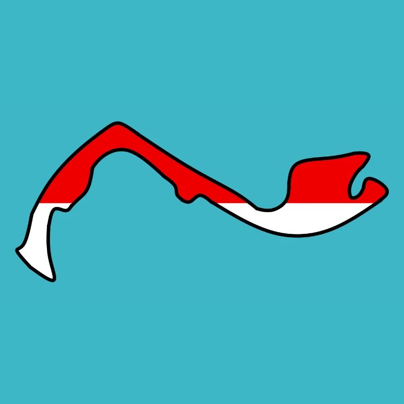 Monaco circuit with flag