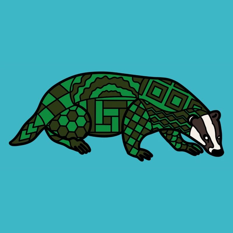 ZenDoodle "Badger"