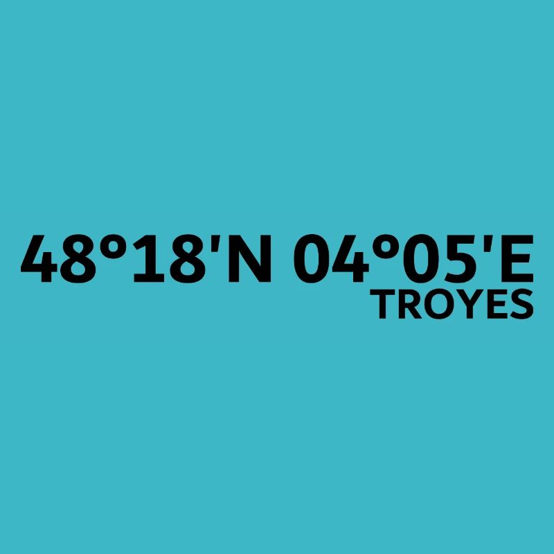 Troyes coordinates