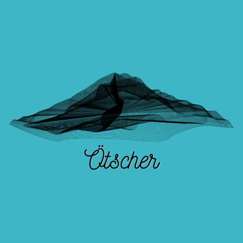 Ötscher Berg - Conception de chemise avec police