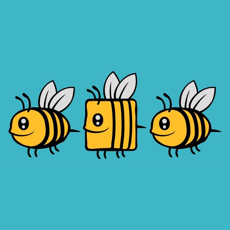bee different Comic Biene