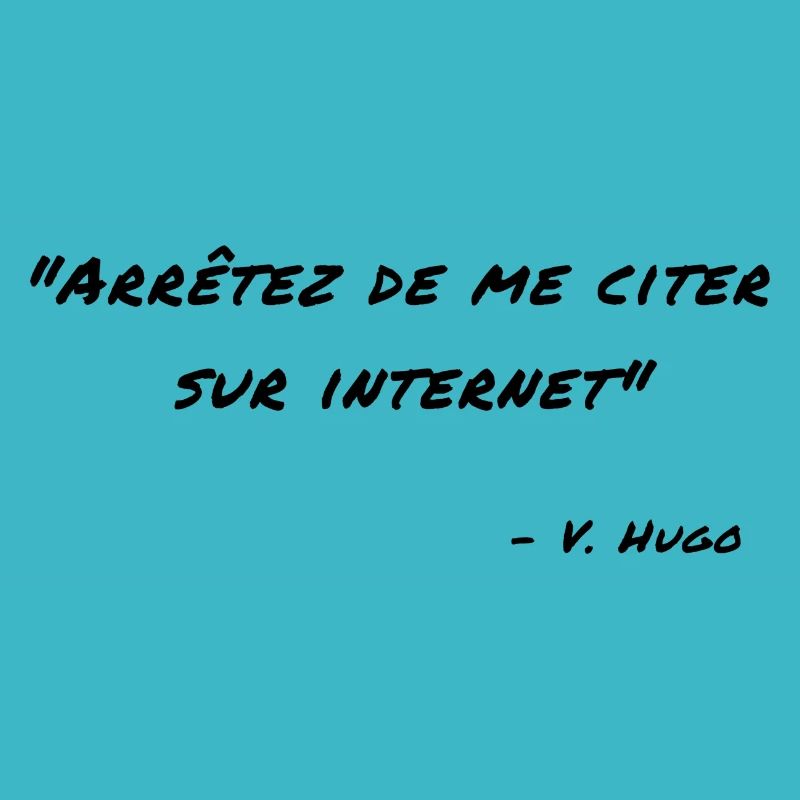 arrêtez de me citer