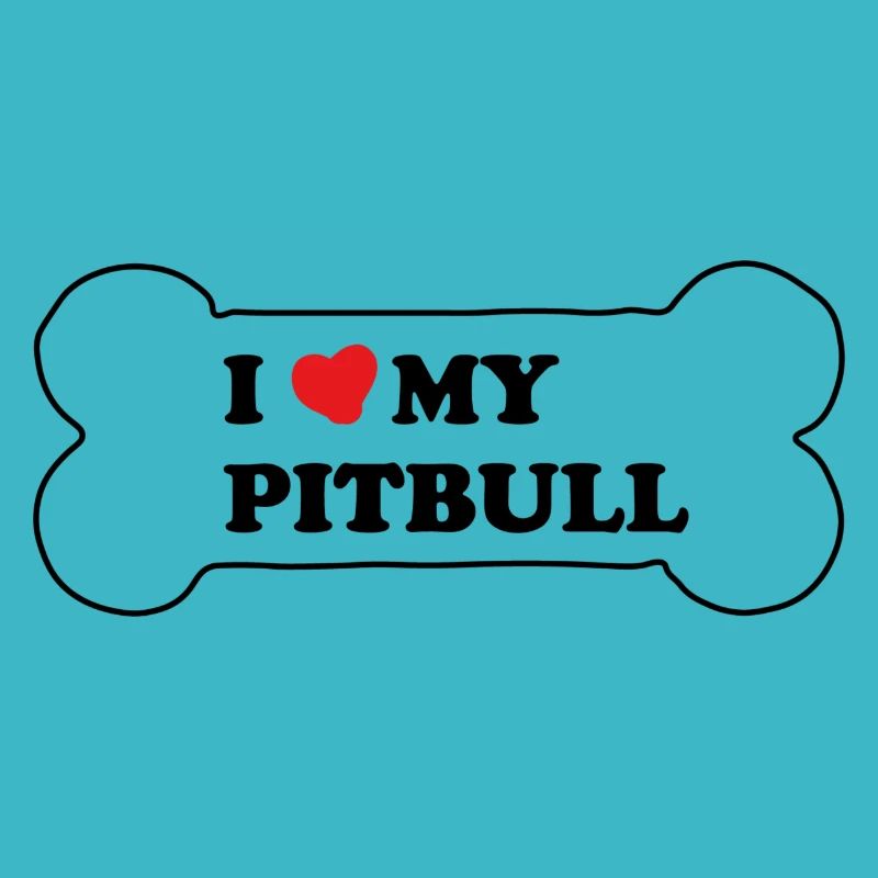 J’AIME MON PITBULL