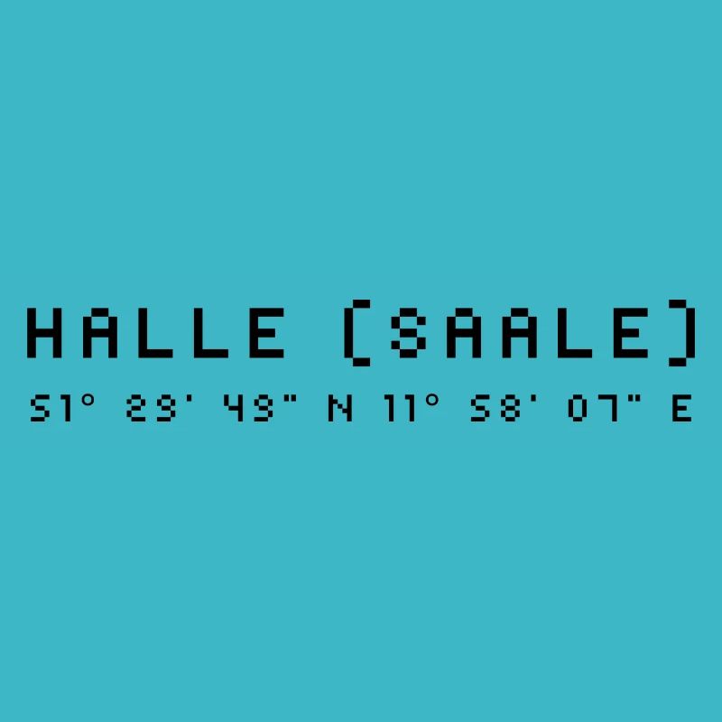 Halle (Saale) coordinates
