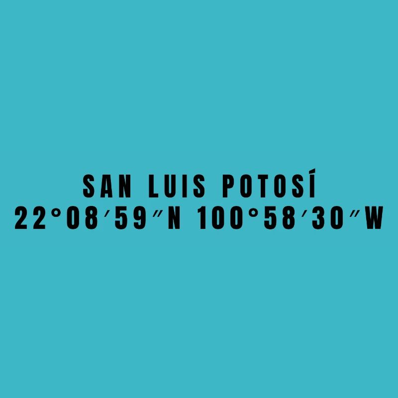 San Luis Potosí Mexico Coordinates