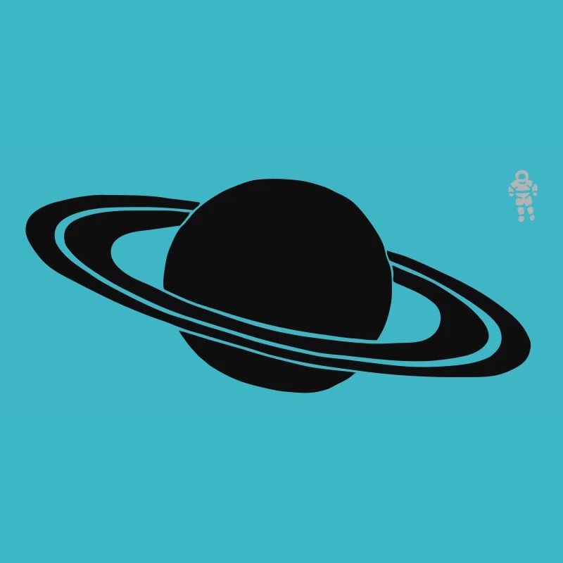 Saturn - Astronaut - Planet - Raumfahrt