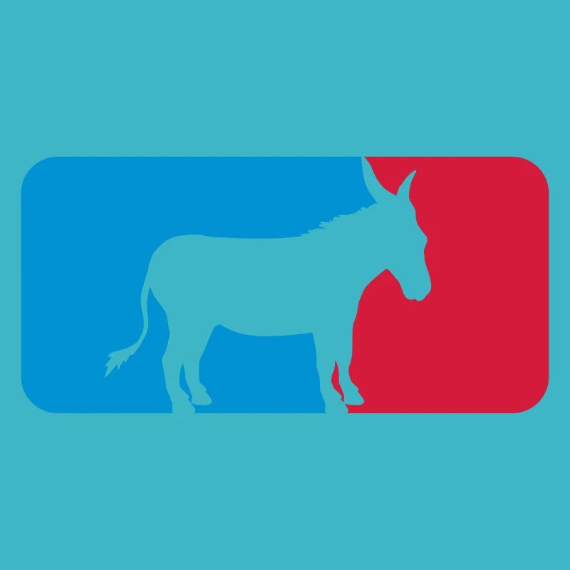 button sport logo cool donkey horse pony small pack