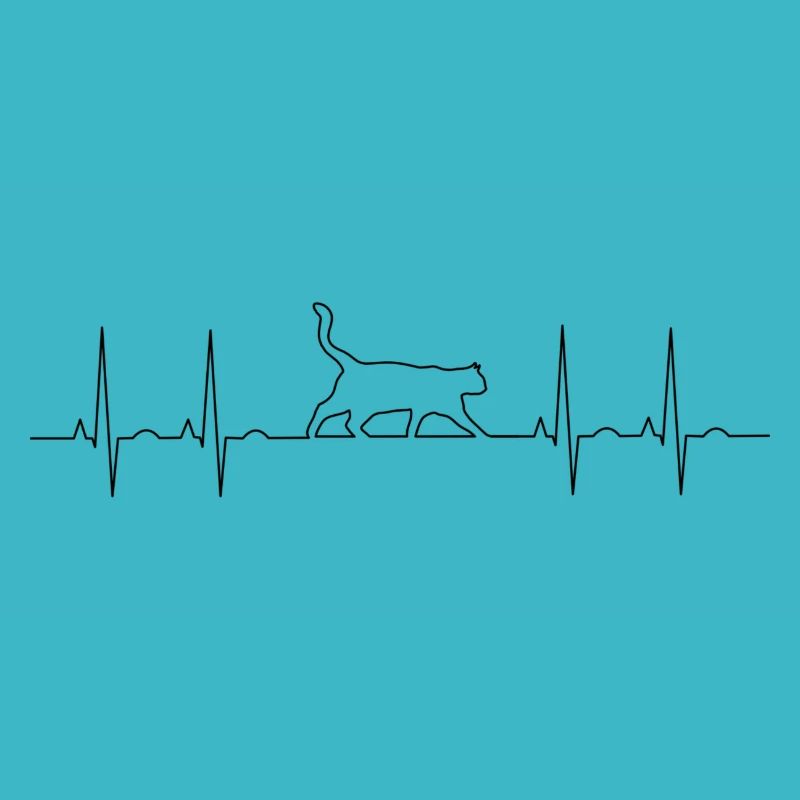 ekg katze