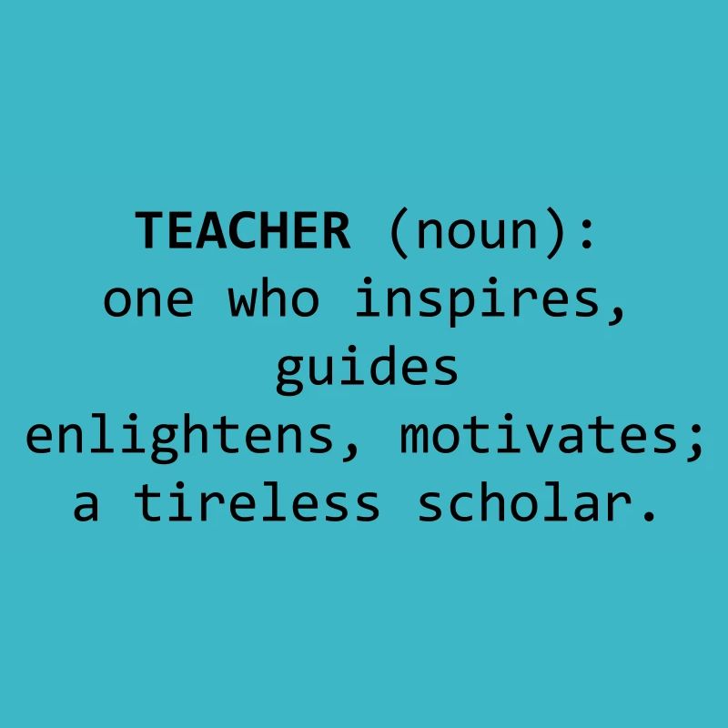 Professeur enseignant! école universitaire infatigable!