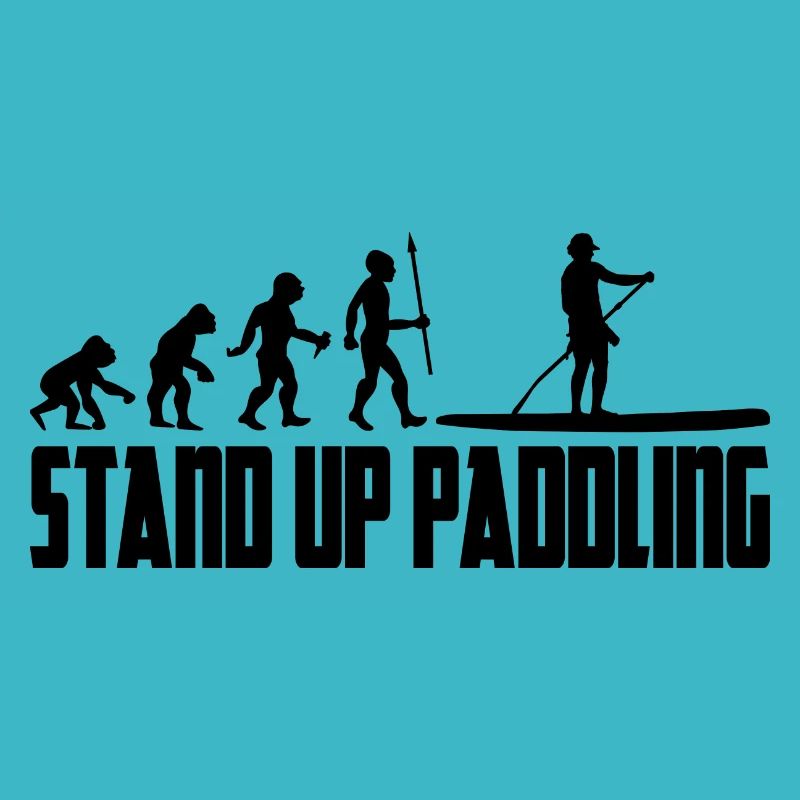 Stand Up Paddling Paddle Stehpaddeln Evolution SUP