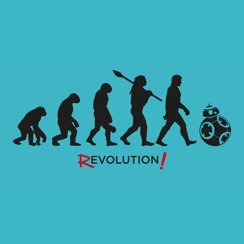 évolution révolution science-fiction humour cool