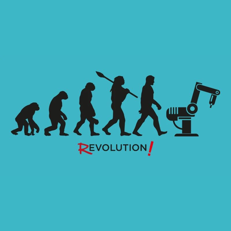 Robot Android Evolution Revolution