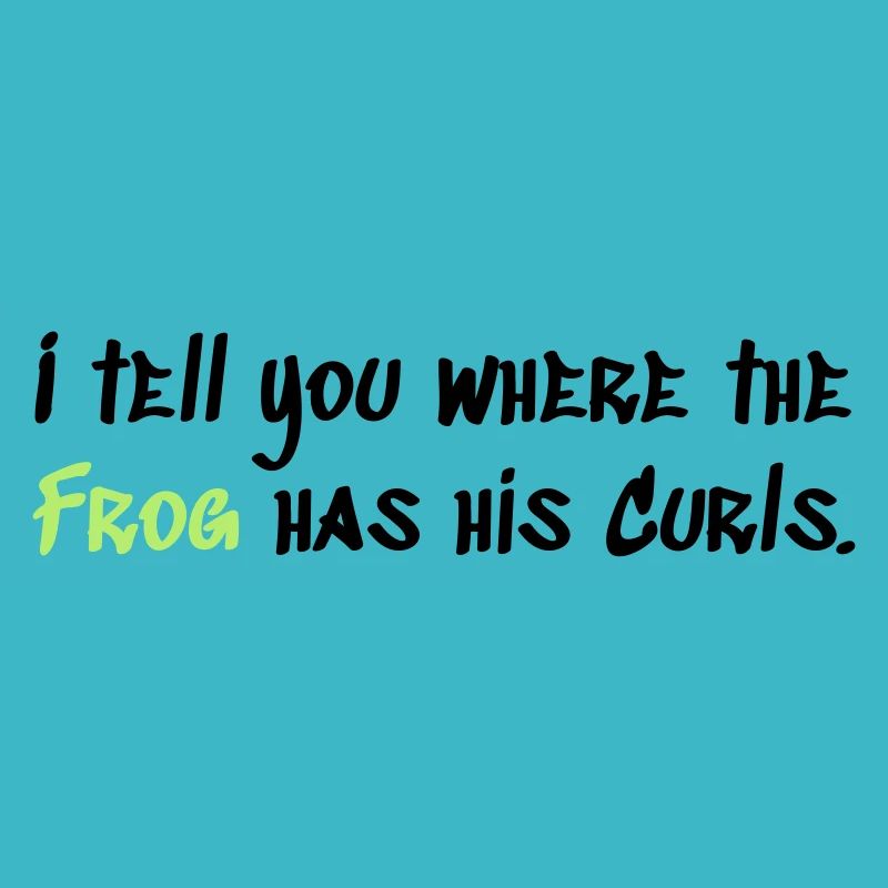 Where the Frog has his Curls