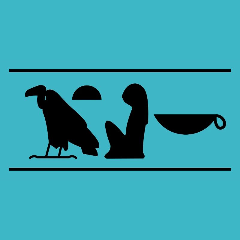 "Deine Mutter" - Hieroglyphen