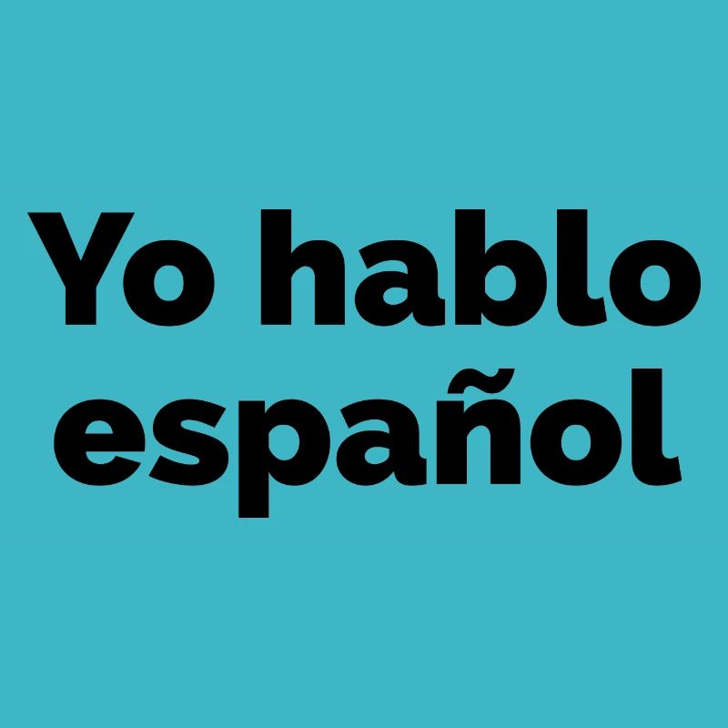 Ich spreche Spanisch - spanische Sprache Spruch