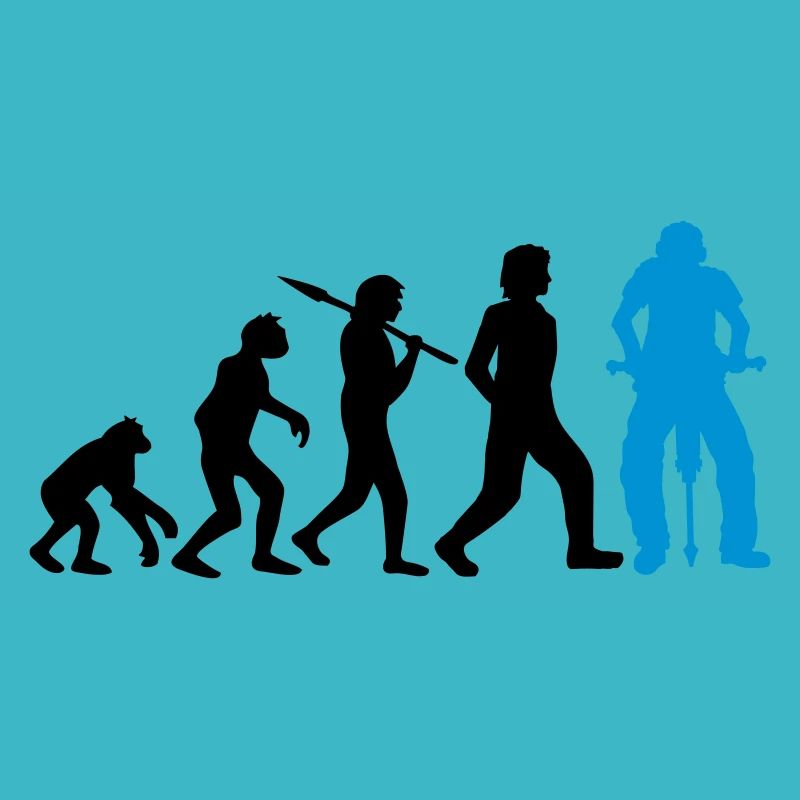 Logo Evolution Presslufthammer