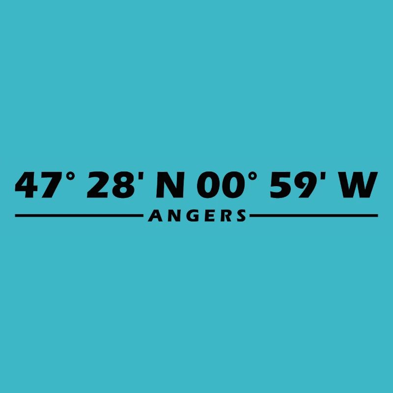 Angers coordinates