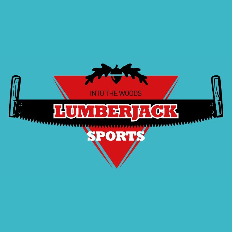 lumberjack logo dreieck