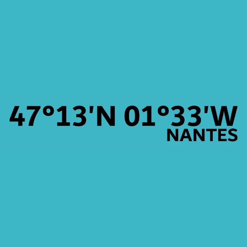 Coordonnées de Nantes