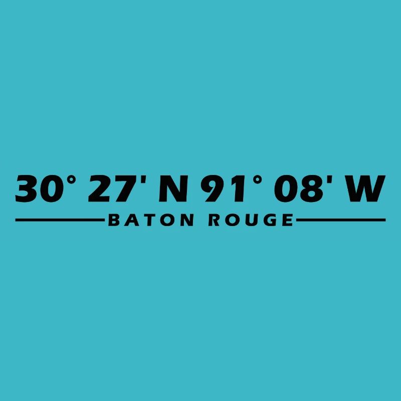 Coordonnées de Baton Rouge