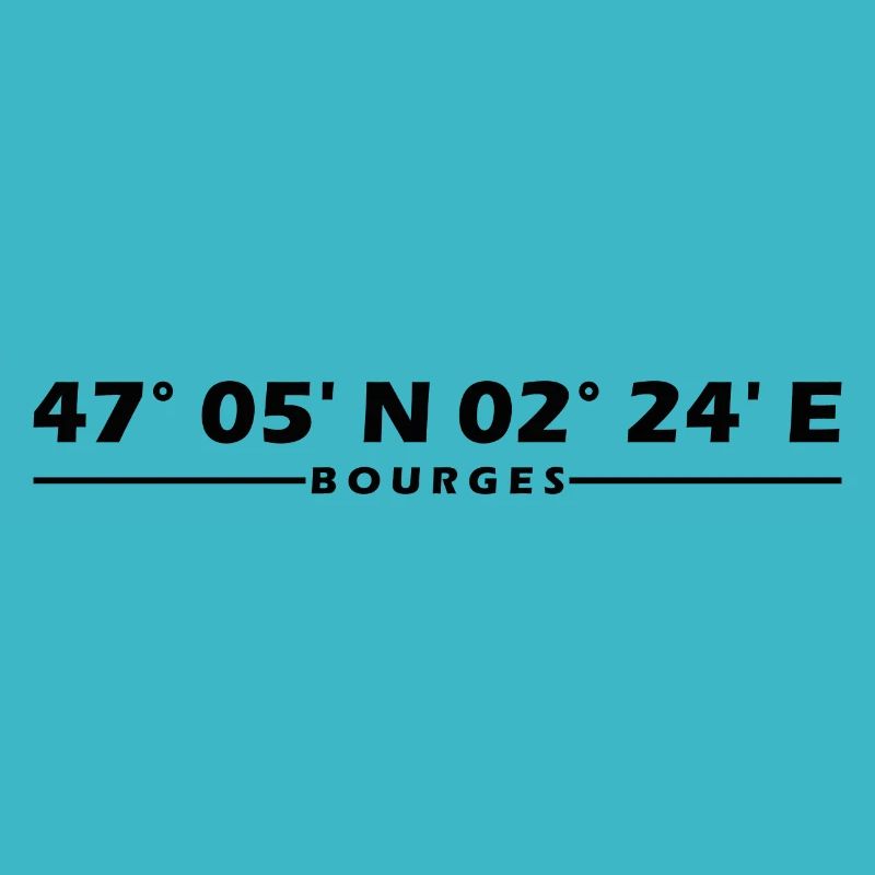 Coordonnées de Bourges