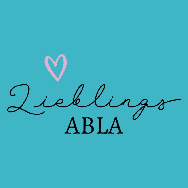 Lieblings Abla/ Lieblingsschwester / Türkisch
