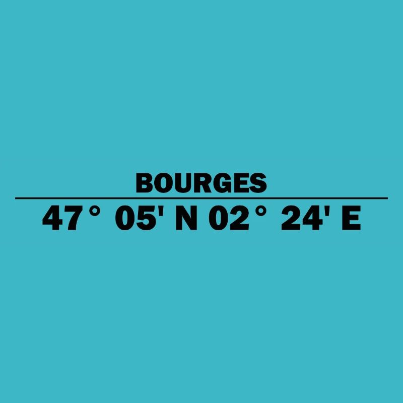 Coordonnées de Bourges