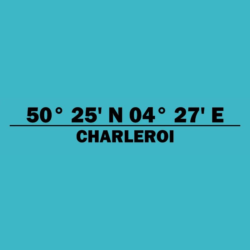 Charleroi coordinates