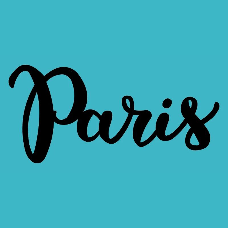 Paris lettering