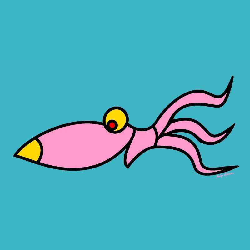 funny squid