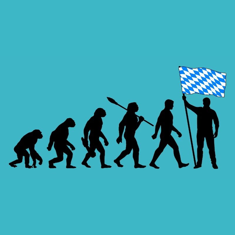Bayern - Evolution - Flagge - Nation