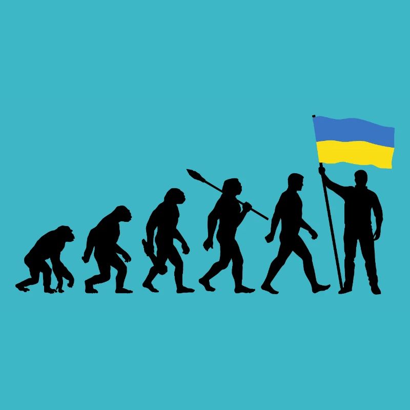 Ukraine - Evolution - Drapeau - Nation