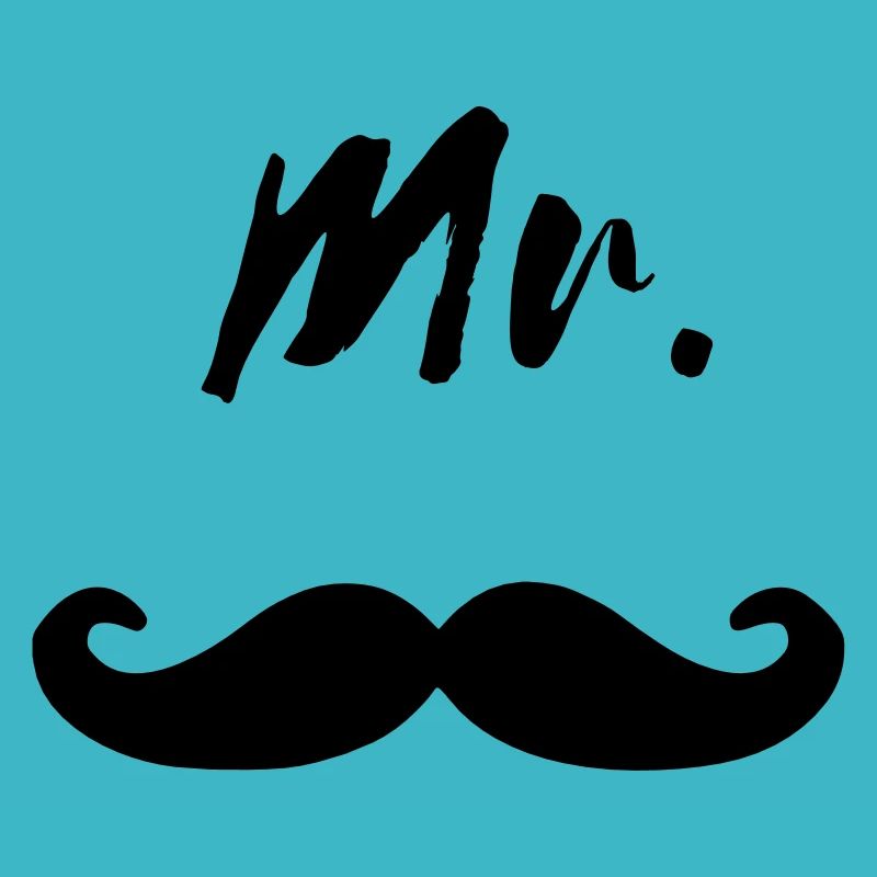 Mr Moustache Mister Bart Beard cool Geschenk