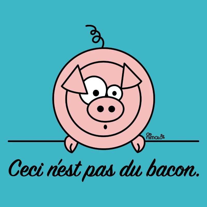 Cochon, Pas du Bacon, Végan