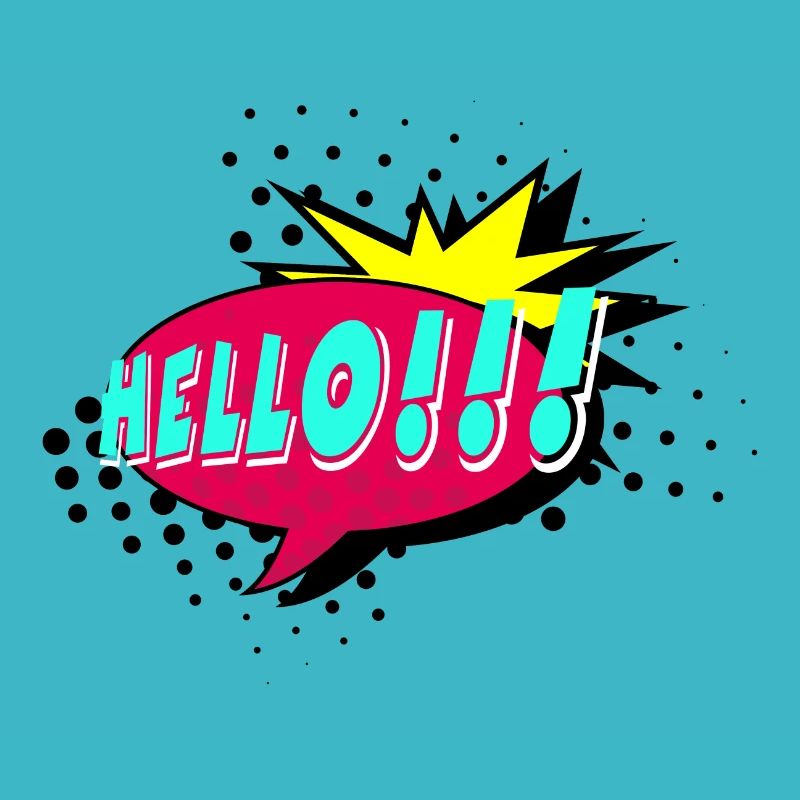 Bulle de dialogue, bulle, pop art, bulle de texte