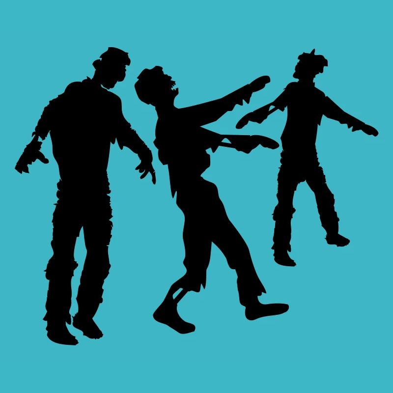 Nombreux zombies Horde