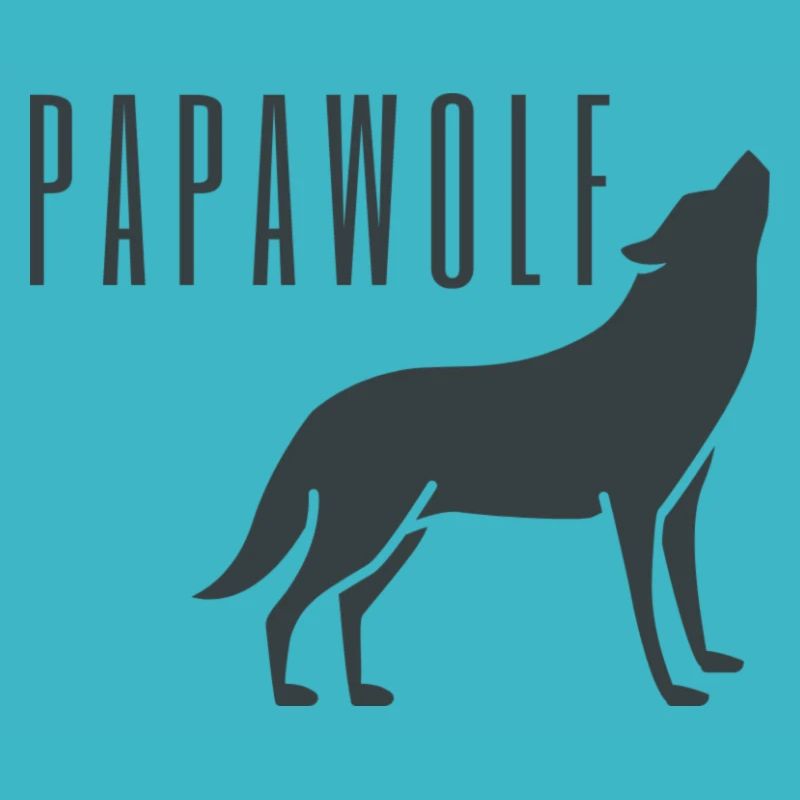 Wolf Wolves Dad Father Father's Day Papi Daddy Gift