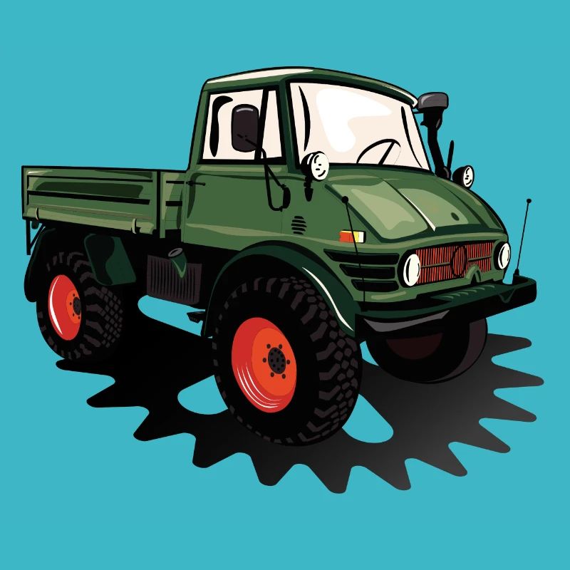 Unimog - Oldtimer - Offroad - Universal motor device