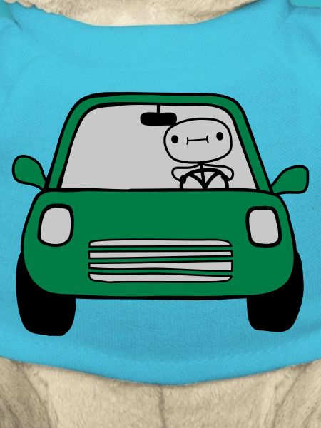 Driver Comic Car