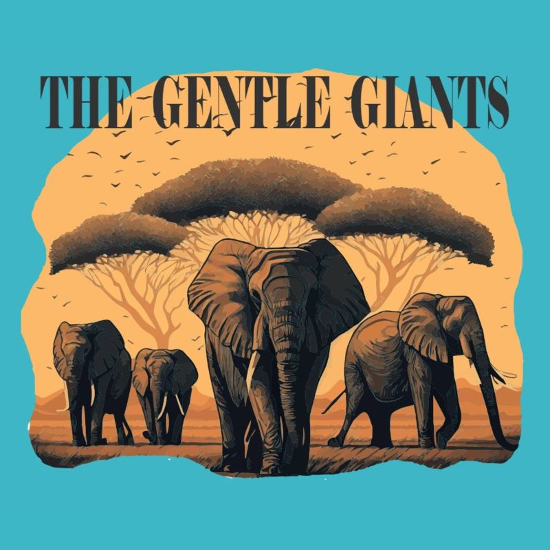 Elefantenherde Gentle Giants Geschenk