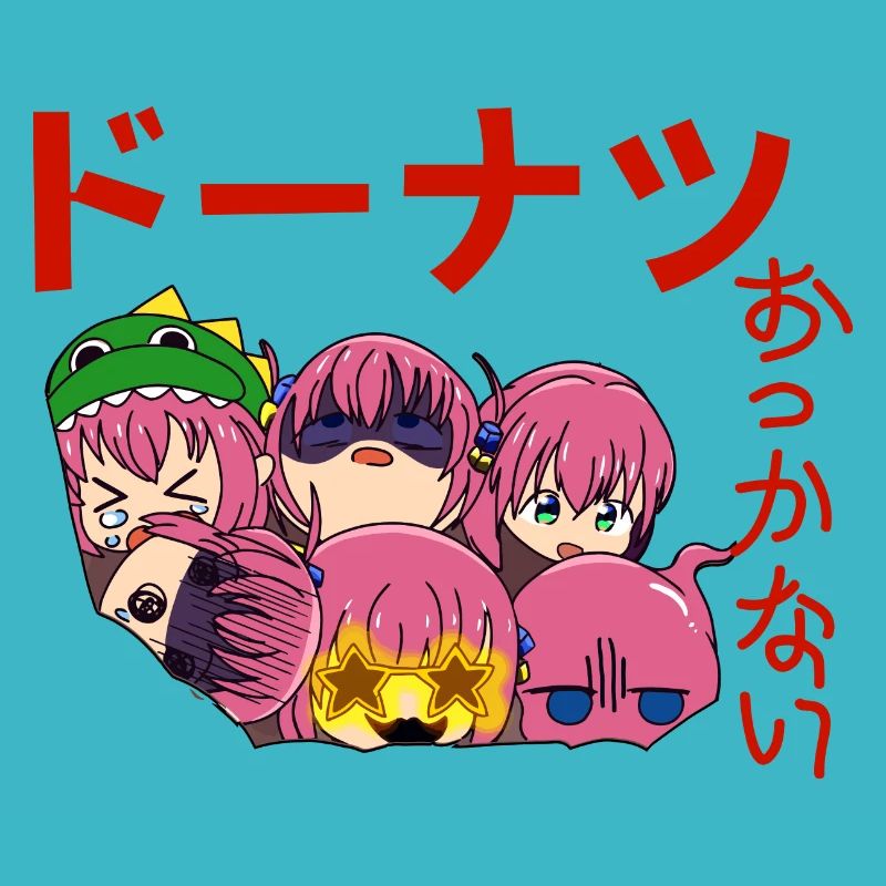 Kawaii Manga Donuts