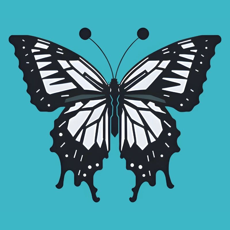 Simpe Design Schmetterling