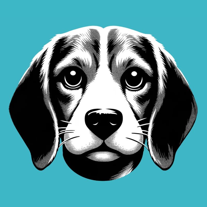 Beagle | cute dog face smiles
